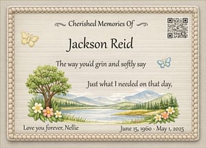 personalized memory quilt label jackson reid