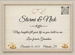Stormi & Nick wedding PNG to TOM Stormi & Nick