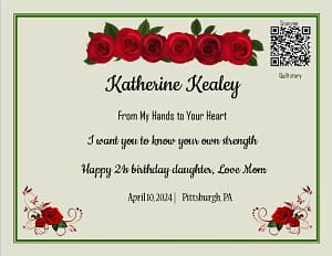 Katherine Kealey birthday Katherine Kealey