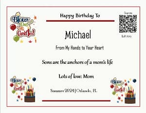 Michael birthday Michael