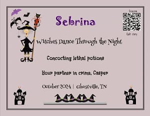 Sebrina Halloween Sebrina