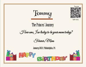 Tommy birthday Tommy
