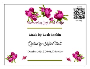 Memories Joy and Strife2 Memories, Joy and Strife