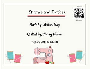 Stitches and Patches