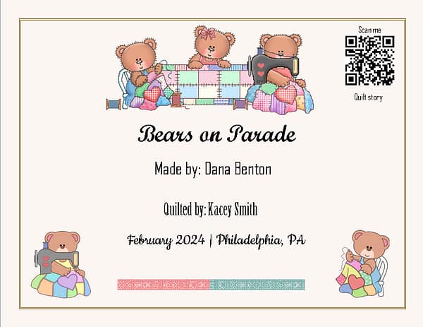 Bears on Parade