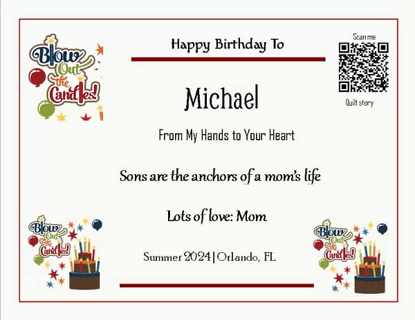 Michael birthday Michael