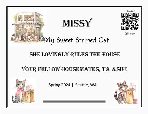 Missy Cat Missy