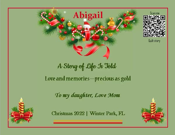 Abigail Christmas Abigail