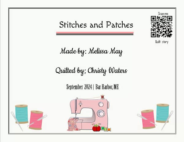 Stitches and Patches Stitches and Patches