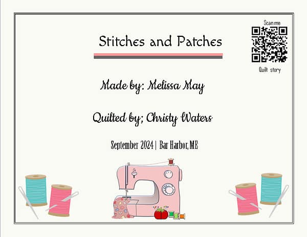 Stitches and Patches