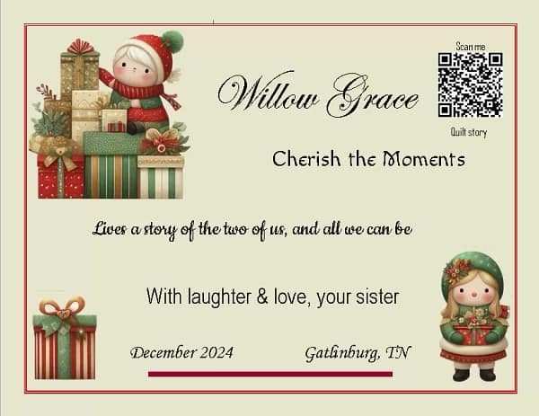Willow Grace Christmas Tom website Willow Grace